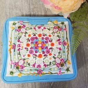 Estee Lauder canvas cosmetics bag